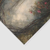 Betoverde Roseway Decoupage Tissuepapier (Detail)