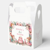 Betoverde Roze Sprookjestuin - Verjaardag Bedankdoosjes (Geopend)