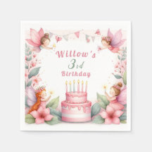 Betoverde Roze Sprookjestuin - Verjaardag