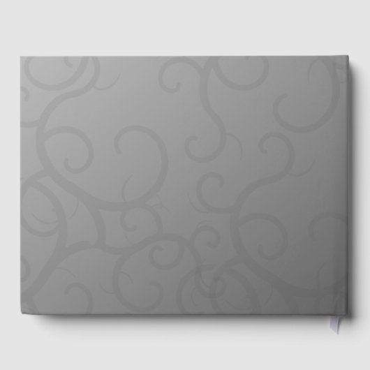 Betoverde Rozen bruiloft Gastenboek (Achterkant)