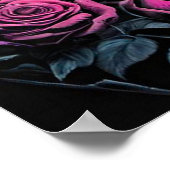 Betoverde Rozen Castle Fantasy Poster (Hoek)