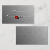 Betoverde Rozen Place Cards Visitekaartje Plaatskaartje (Voorkant / Achterkant)