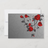 Betoverde Rozen RSVP-kaarten RSVP Kaartje (Achterkant)