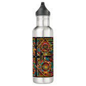 Betoverde Saffier "Aztec Dream" 710ml Stalen Water Waterfles (Rechts)
