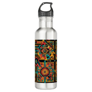 Betoverde Saffier "Aztec Dream" 710ml Stalen Water Waterfles