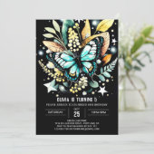 Betoverde Sage Groene Verjaardag Kaart (Staand voorkant)