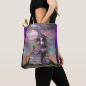 Betoverde Schemerheks Fantasie Kunst Tote Bag (Dichtbij)