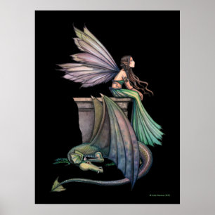 Betoverde Schemering Grote Poster van Molly Harris