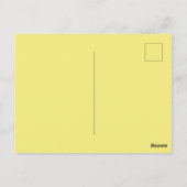 Betoverde slang in een glazen pot briefkaart (Achterkant)