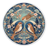 Betoverde Sparrow Serenade Keramische Knob Pull Keramische Knop (Voorkant)