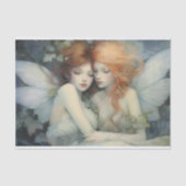 Betoverde Sprookjes Whimsical Pastel Decoupage Tissuepapier (Voorkant)