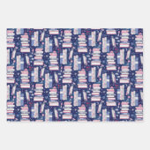 Betoverde sprookjesboeken Set van drie Inpakpapier Vel (Voorkant 2)