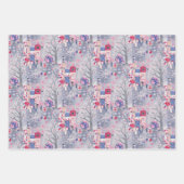 Betoverde sprookjesboeken Set van drie Inpakpapier Vel (Voorkant)