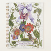  Betoverde Sprookjestuin Paarse Boogbloem Planner (Voorkant)