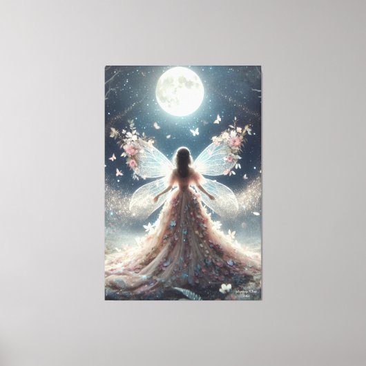 "Betoverde Sprookjeswereld" Canvas Afdruk (Voorkant)