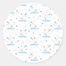 Betoverde Swan Lake Fairy Tale Crowned Swan