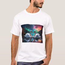 "Betoverde Swan Serenade T-shirt"
