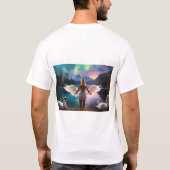 "Betoverde Swan Serenade T-shirt" T-shirt (Achterkant)