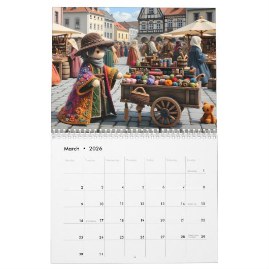 Betoverde Threads: Een Jaar van Amigurumi Adventur Kalender (Mar 2026)