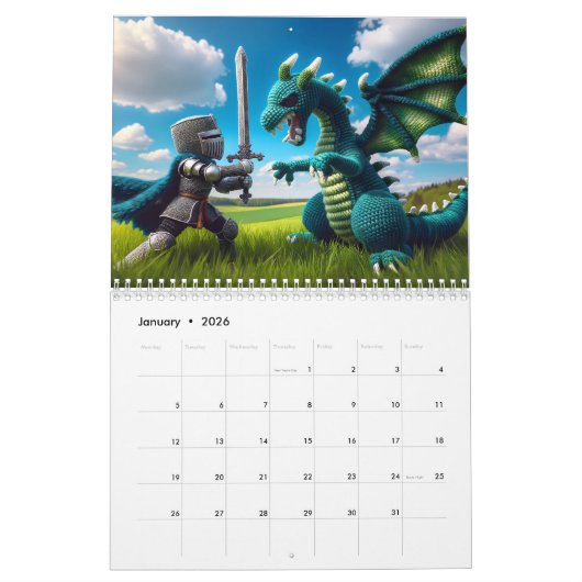 Betoverde Threads: Een Jaar van Amigurumi Adventur Kalender (Jan 2026)