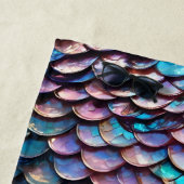 Betoverde tinten: allure van pastelzeemeerminnesch strandlaken (In situ)