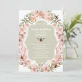 Betoverde tuin Baby Bijendouche Kaart (Staand voorkant)