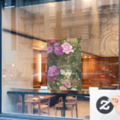 betoverde tuin  botanische fee raam CL Raamsticker (Cafe Raam)