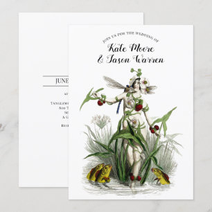 Betoverde tuin Bourgondië bruiloft Kaart