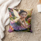 Betoverde tuin fee kussen (Deken)