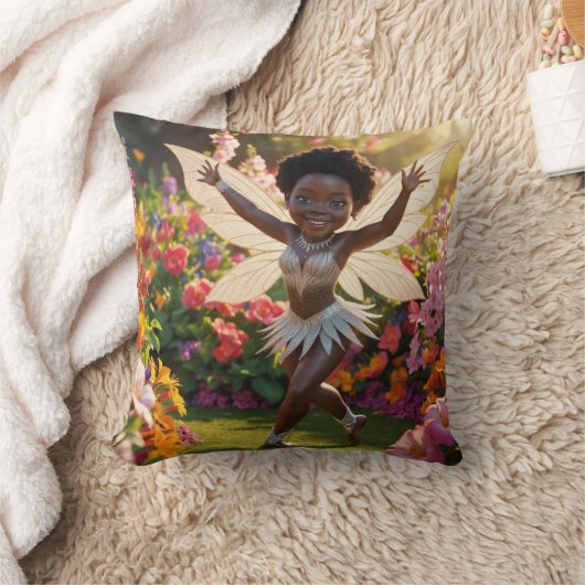 Betoverde tuin fee kussen (Deken)