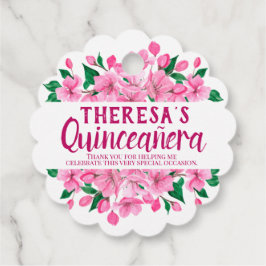 Betoverde tuin fee schoenen viering bedankjes labels