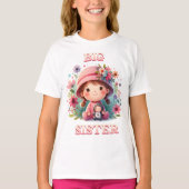 betoverde tuin grote zus t-shirt (Voorkant)