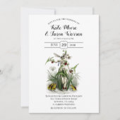 Betoverde Tuin Huwelijk Kaart (Voorkant)