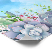 betoverde tuin - mooi meisje kwekerij Kinder Poster (Hoek)