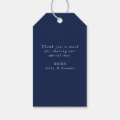 Betoverde Tuin Roze Blush Bourgogne Marine Cadeaulabel (Achterkant)