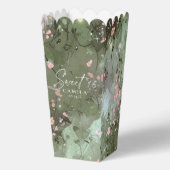 Betoverde tuin Sweet 16 Pattern Pink ID1163 Bedankdoosjes (Voorkant)