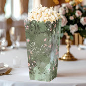 Betoverde tuin Sweet 16 Pattern Pink ID1163 Bedankdoosjes