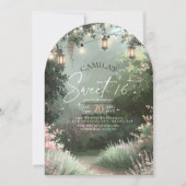 Betoverde tuin Sweet 16 Pink Arch ID1163 Kaart (Voorkant)