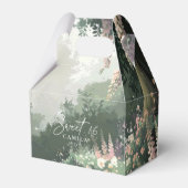 Betoverde tuin Sweet 16 Pink ID1163 Bedankdoosjes (Voorkant Zijde)