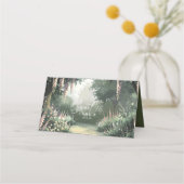 Betoverde tuin Sweet 16 Pink ID1163 Plaatskaartje (Achterkant)