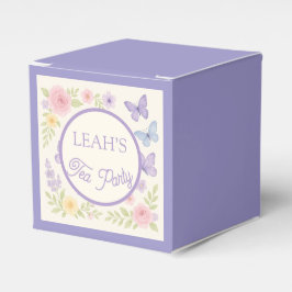 Betoverde tuin thee feest gunst Box Bedankdoosjes