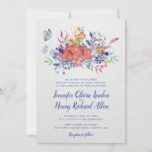 Betoverde Tuin Trouw Uitnodiging (Voorkant)