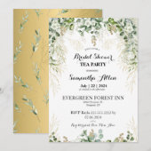 Betoverde Tuin: Trouwfeest Uitnodiging (Voorkant / Achterkant)