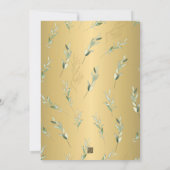 Betoverde Tuin: Uitnodiging voor Bruidsmeisjesfees (Achterkant)