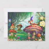 Betoverde tuinen Gnomes Kaart (Voorkant)