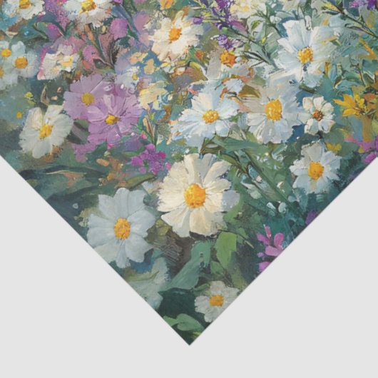 Betoverde uil bloemen en bos decoupage tissuepapier (Detail)