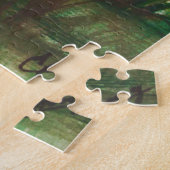 Betoverde uil Waterverf Art Legpuzzel (Zijkant)