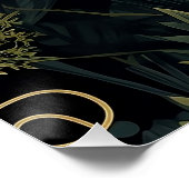 Betoverde varens: een Natuur geïnspireerd Perfect Poster (Hoek)