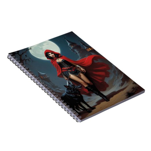 Betoverde verhalen: Dark Fantasy Prinses Notitieboek (Rechterzijde)