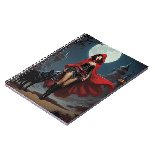 Betoverde verhalen: Dark Fantasy Prinses Notitieboek (Linkerzijde)